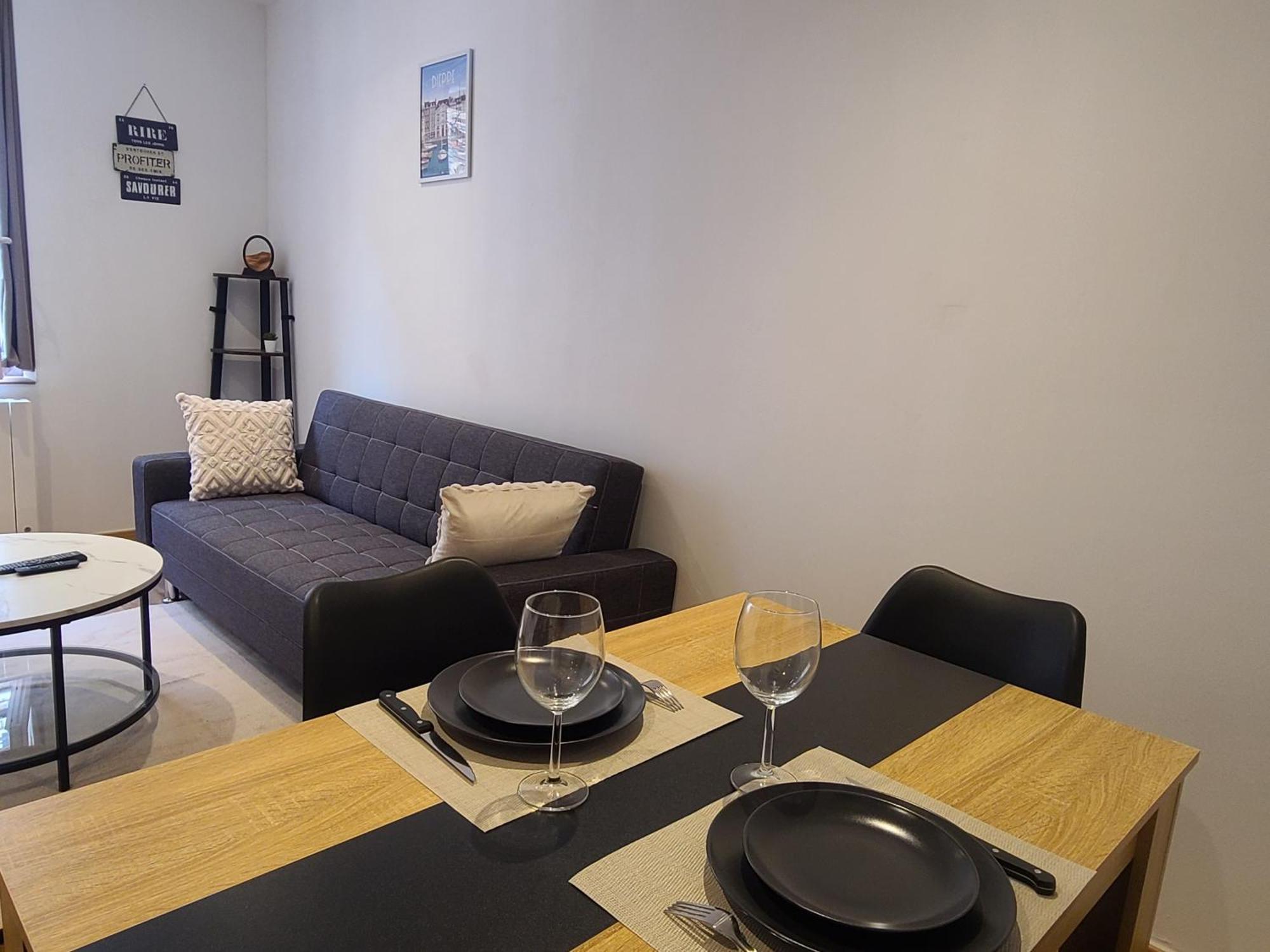 Ferienwohnung Le Rivage Ebene & Distinction Dieppe Exterior foto